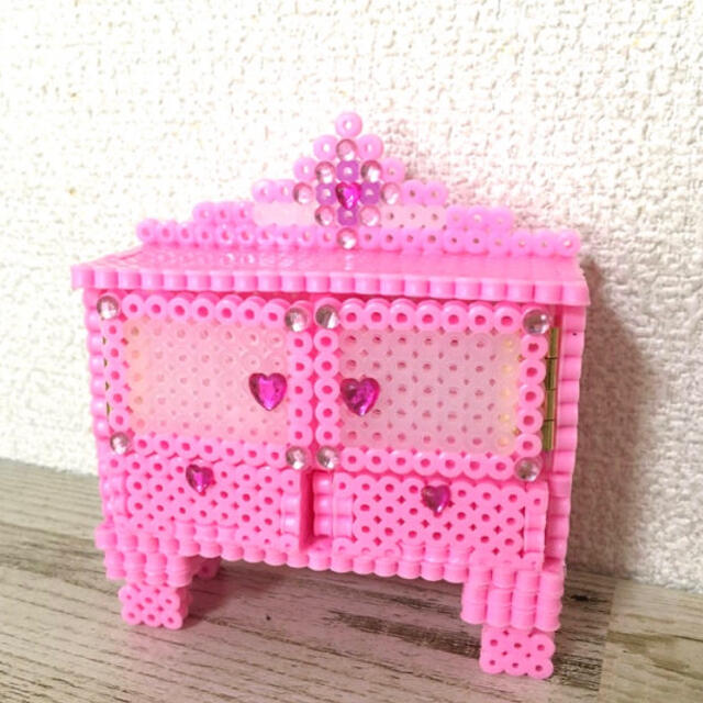 rady♡様専用💖ミニチュア家具〜姫系チェスト(ピンク)〜💖 ハンドメイドのハンドメイド その他(その他)の商品写真