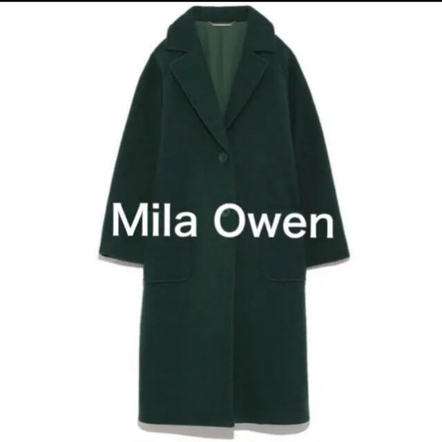 Mila Owen   tiyolov様専用 ミラオーウェン チェスターコート グリーン