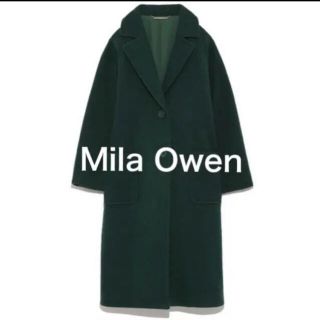 ミラオーウェン(Mila Owen)のtiyolov様専用　ミラオーウェン　チェスターコート　グリーン(チェスターコート)