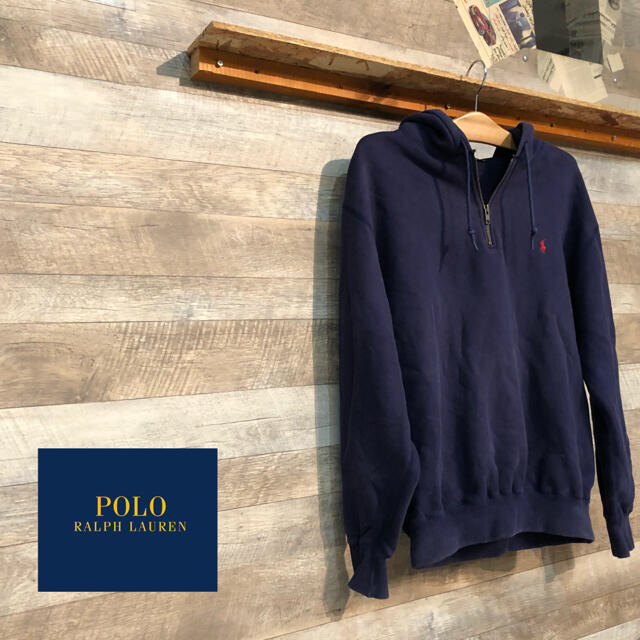 Polo by Ralph Lauren ハーフジップパーカー | フリマアプリ ラクマ