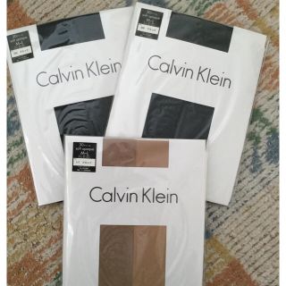 カルバンクライン(Calvin Klein)のカルバンクライン  ストッキング3足(タイツ/ストッキング)