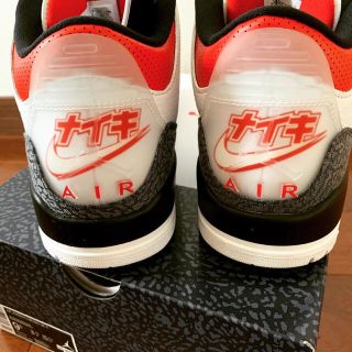 ナイキ(NIKE)のナイキ  AIRJORDAN3 AJ3 カタカナ　日本限定(スニーカー)