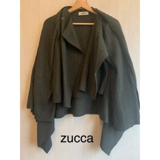 ズッカ(ZUCCa)のzucca コードフリース　ストール　多機能トップス(カーディガン)