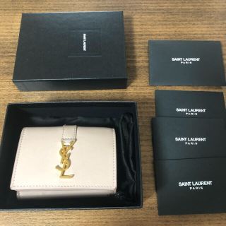 サンローラン(Saint Laurent)のSAINT LAURENT 三つ折り財布(財布)