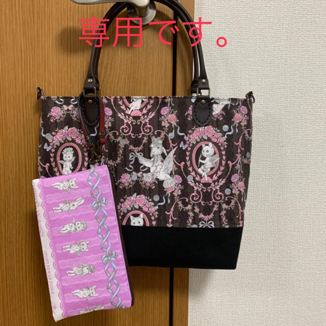 ジョリーフルール トートバッグ&ポーチ ハンドメイド | me.com.kw