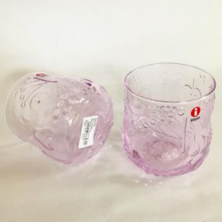 イッタラ(iittala)のももえ様専用イッタラ フルッタ 青みピンク ペールピンク 2個セット タンブラー(タンブラー)