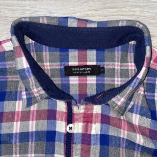 バーバリーブラックレーベル(BURBERRY BLACK LABEL)の激カワ　バーバリー　ブラックレーベル　カジュアルシャツ　美品(シャツ)