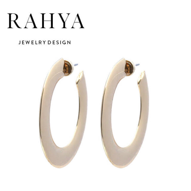 未使用 RAHYA ラヒヤ ラーヤ フープ ピアス ゴールド アクセサリーレディース