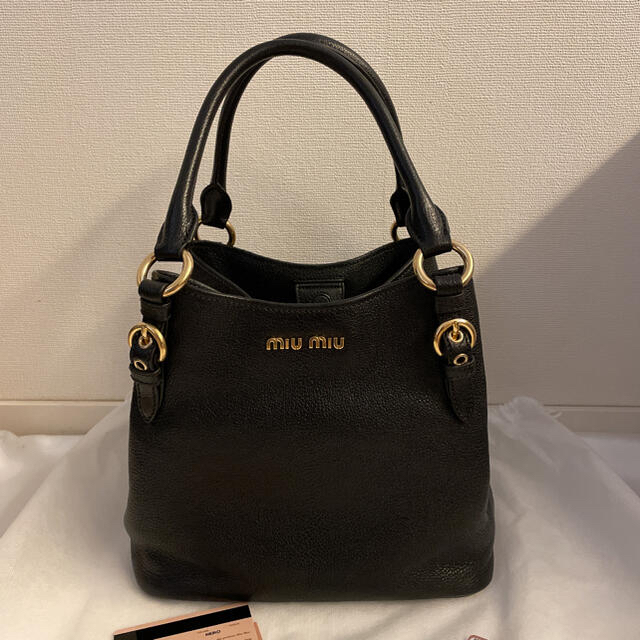 miu miu 2wayショルダーバッグ