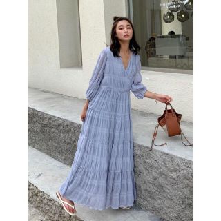 ザラ(ZARA)のシアードレス(ロングワンピース/マキシワンピース)