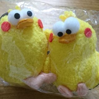 エヌティティドコモ(NTTdocomo)のドコモ　ぽインコ　ストラップ　ぬいぐるみ(キャラクターグッズ)