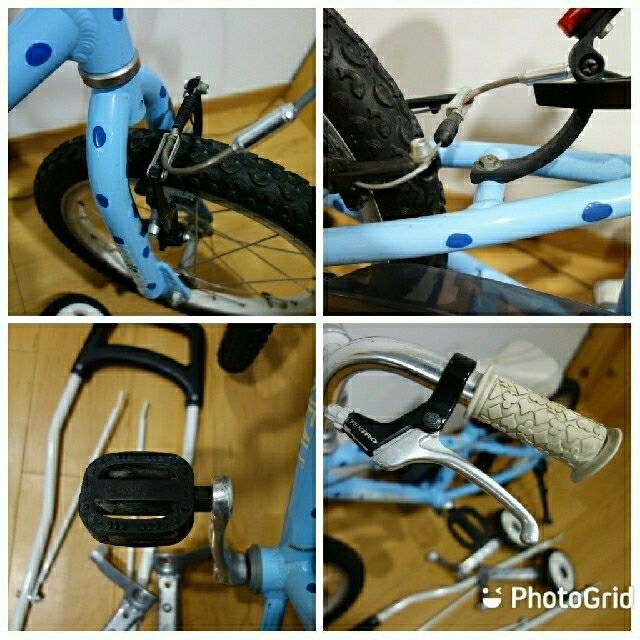 LOUIS GARNEAU(ルイガノ)のえりちxxx様専用  ルイガノ16インチ おまけつき 子供自転車 キッズ/ベビー/マタニティの外出/移動用品(自転車)の商品写真