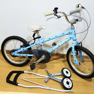 ルイガノ(LOUIS GARNEAU)のえりちxxx様専用  ルイガノ16インチ おまけつき 子供自転車(自転車)