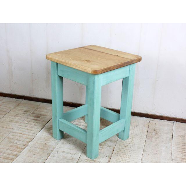 スツール　dressing table blue 2