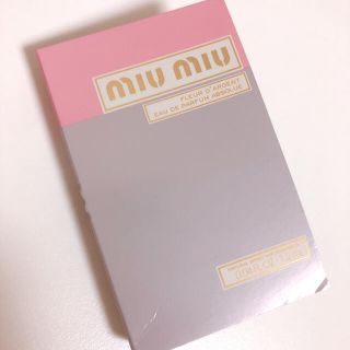 ミュウミュウ(miumiu)の限定品　ミュウミュウ  フルール ダルジャン オードパルファム　(香水(女性用))