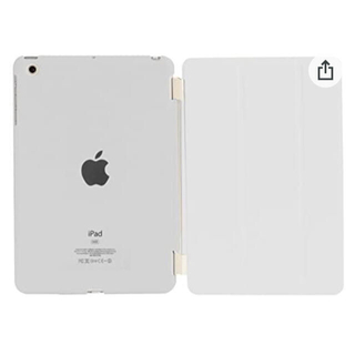 パリス(PARIS)の【未使用】 iPad mini3 超薄型　ケースカバー　ホワイト(iPadケース)