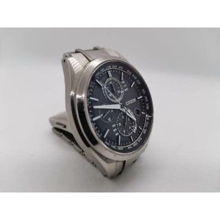 CITIZEN - 中古 シチズン アテッサ AT8040 57E 電波 チタン ソーラーの