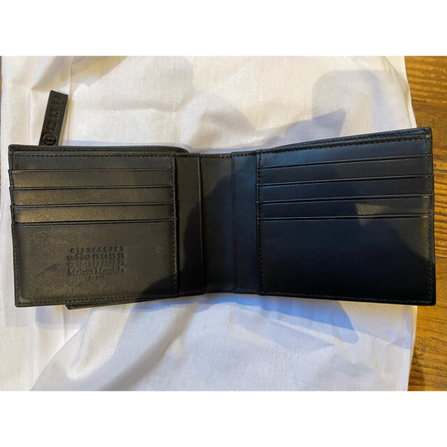 Maison Martin Margiela(マルタンマルジェラ)のメゾン マルジェラ カーフスキン ウォレット アウターコインケース付き メンズのファッション小物(折り財布)の商品写真