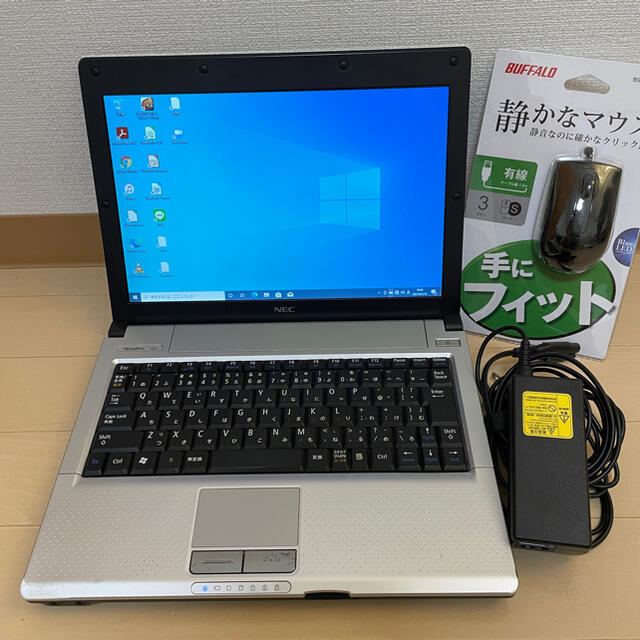 NEC(エヌイーシー)のWindows10★Core i7★メモリ8GB★SSD120GB★新品マウス スマホ/家電/カメラのPC/タブレット(ノートPC)の商品写真