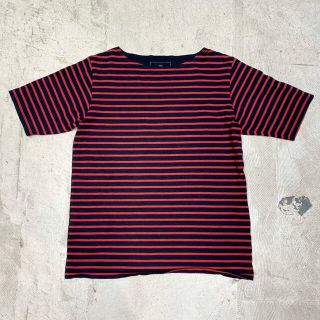 ユニフォームエクスペリメント(uniform experiment)のユニフォームエクスペリメント ボーダー 切替 Tシャツ サイズ 3(Tシャツ/カットソー(半袖/袖なし))