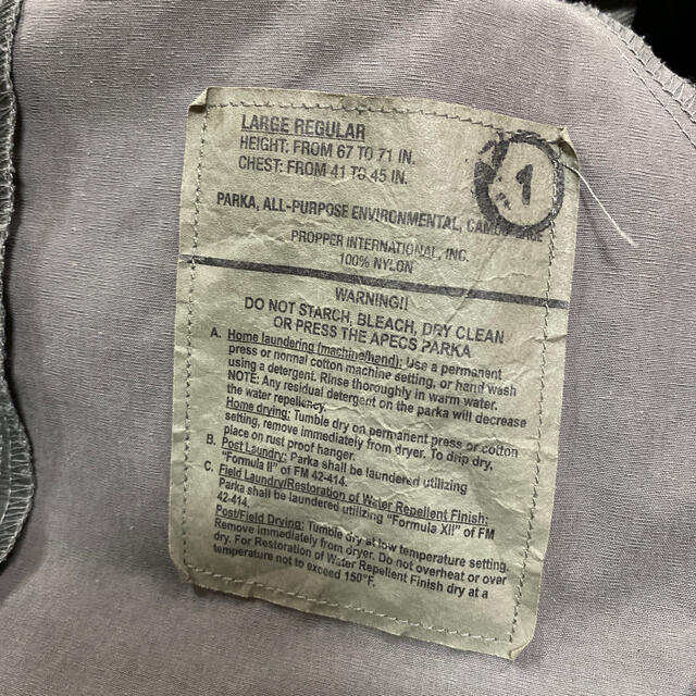 低価爆買い エアフォースゴアテックスジャケットの通販 by Minmin's shop｜ラクマ