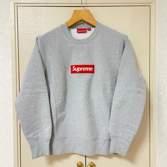 sサイズ　15aw supreme box logo crewneck