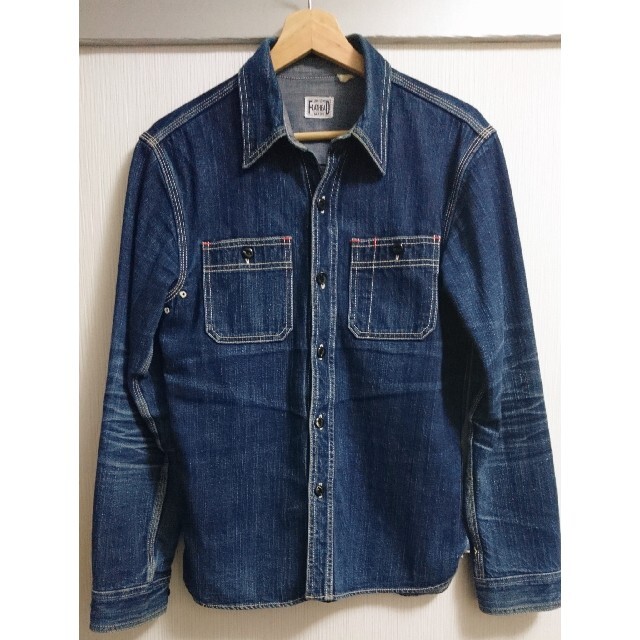 シャツ【ヒゲあり！】フラットヘッド DENIMWORKSHIRTデニムワークシャツ