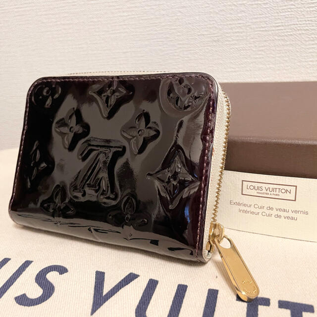 LOUIS VUITTON(ルイヴィトン)のルイヴィトン ヴェルニ　ジッピー　コインパース　コインケース　折り財布　メンズ レディースのファッション小物(コインケース)の商品写真