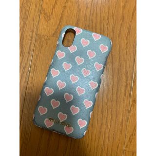 ミュウミュウ(miumiu)のmiumiu iPhoneXSケース(iPhoneケース)