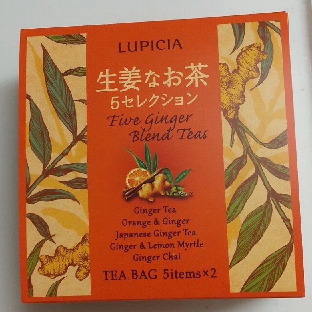 LUPICIA(ルピシア)の生姜なお茶5セレクション(ティーバッグ10個)　LUPICIA 食品/飲料/酒の飲料(茶)の商品写真