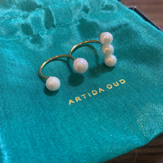 ARTIDA OUD♡パールリング レディースのアクセサリー(リング(指輪))の商品写真