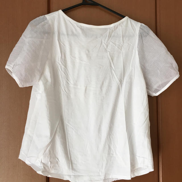 chambre de charme(シャンブルドゥシャーム)のパブスリーブＴシャツ レディースのトップス(Tシャツ(半袖/袖なし))の商品写真
