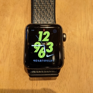 アップルウォッチ(Apple Watch)のApple watch Nike+ cellular series 3 38m(腕時計(デジタル))