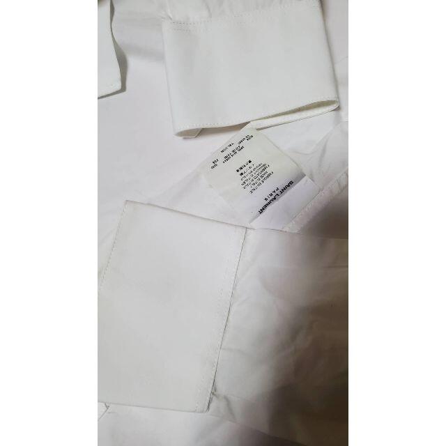 Saint Laurent(サンローラン)の正規レア サンローランパリ YSL 細身ドレスシャツ白 無地 最小34 男女兼用 メンズのトップス(シャツ)の商品写真