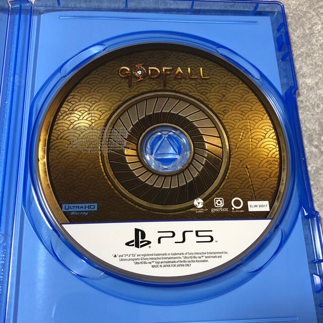 PlayStation(プレイステーション)のGodfall ゴッドフォール PS5 エンタメ/ホビーのゲームソフト/ゲーム機本体(家庭用ゲームソフト)の商品写真