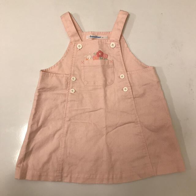 familiar(ファミリア)のfamiliar ワンピース 90cm キッズ/ベビー/マタニティのキッズ服女の子用(90cm~)(ワンピース)の商品写真