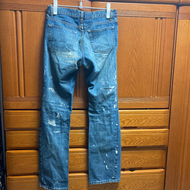 Helmut Lang 1999年本人期　ペンキデニム股下69cm