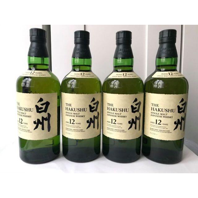 白州12年700ml × 4本