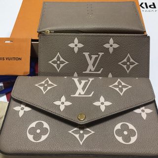 ルイヴィトン(LOUIS VUITTON)のルイヴィトン　ポシェット　フェリシー　RAM様　専用　バイカラー(財布)