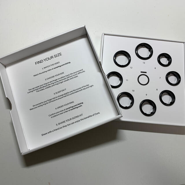 OURA SIZING KIT オーラリング　採寸用キット スマホ/家電/カメラの美容/健康(その他)の商品写真