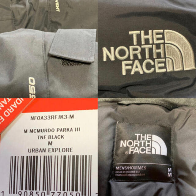 THE NORTH FACE(ザノースフェイス)の【新品】ノースフェイス　マクマードパーカⅢ メンズのジャケット/アウター(ダウンジャケット)の商品写真