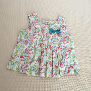 ザラキッズ(ZARA KIDS)のノースリーブ ブラウス(シャツ/カットソー)