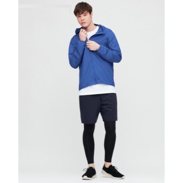 Uniqlo Uniqlo Men ポケッタブル Uvカット パーカ Lサイズ 青色の通販 By Felixの雑貨店 ユニクロならラクマ