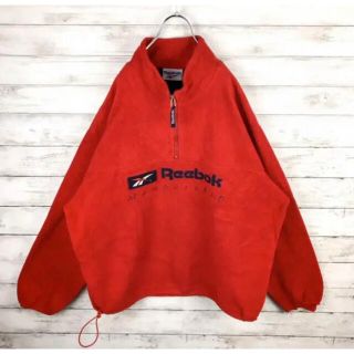 リーボック(Reebok)のリーボック フリース ハーフジップ 【レア品】(ブルゾン)