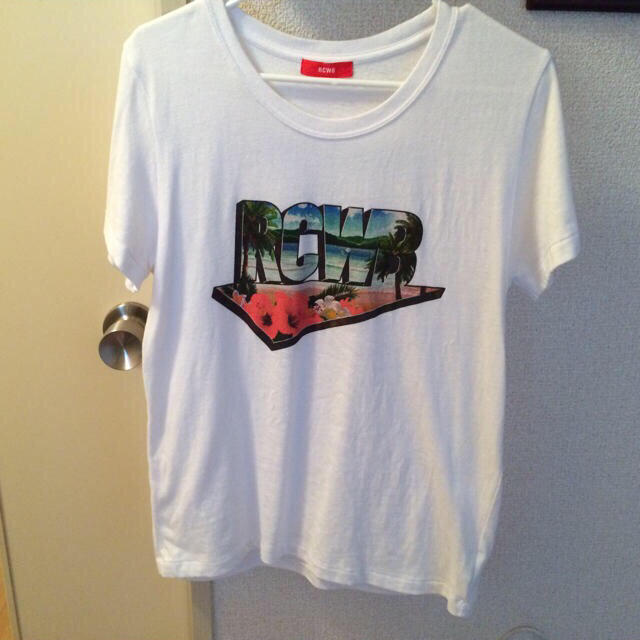RODEO CROWNS(ロデオクラウンズ)のRODEO CROWNS ロゴTシャツ レディースのトップス(Tシャツ(半袖/袖なし))の商品写真