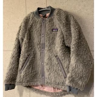 パタゴニア(patagonia)のpatagonia パタゴニア　キッズ　襟無ボアフリースジャケット 10(ジャケット/上着)