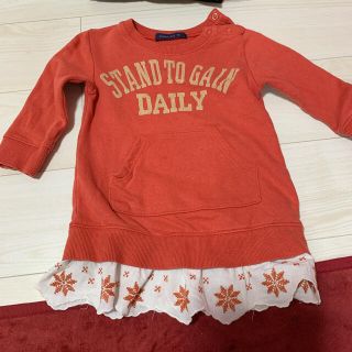 ダディオーダディー(daddy oh daddy)の90トレーナーワンピ(ワンピース)