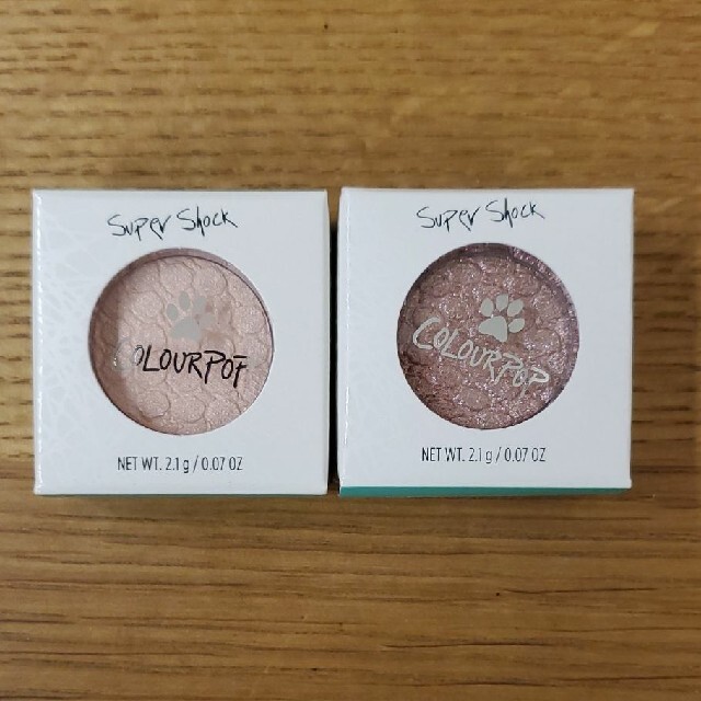 colourpop(カラーポップ)のcolourpop カラーポップ アイシャドウ super shock 2個 コスメ/美容のベースメイク/化粧品(アイシャドウ)の商品写真