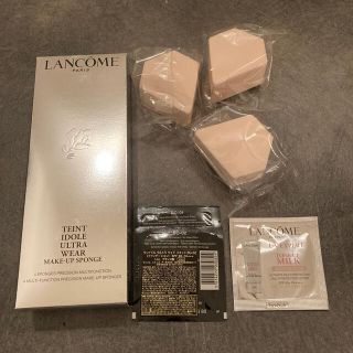 ランコム(LANCOME)のランコム　タンイドル　スポンジ3個　人気下地　ファンデーションサンプル(パフ・スポンジ)