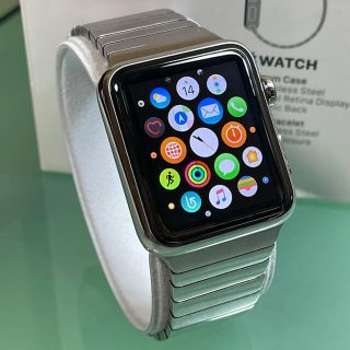 Apple Watch - Apple Watch 第1世代 42mm ステンレス 純正リング